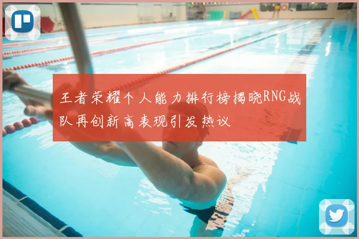 王者荣耀个人能力排行榜揭晓RNG战队再创新高表现引发热议
